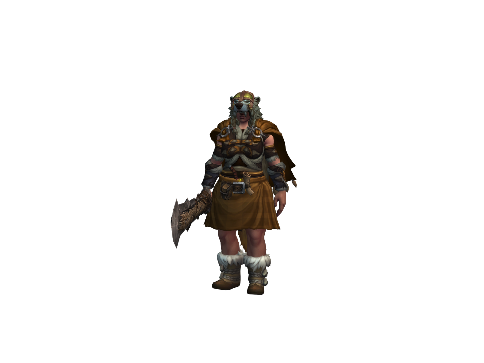 Elissa 3D character render