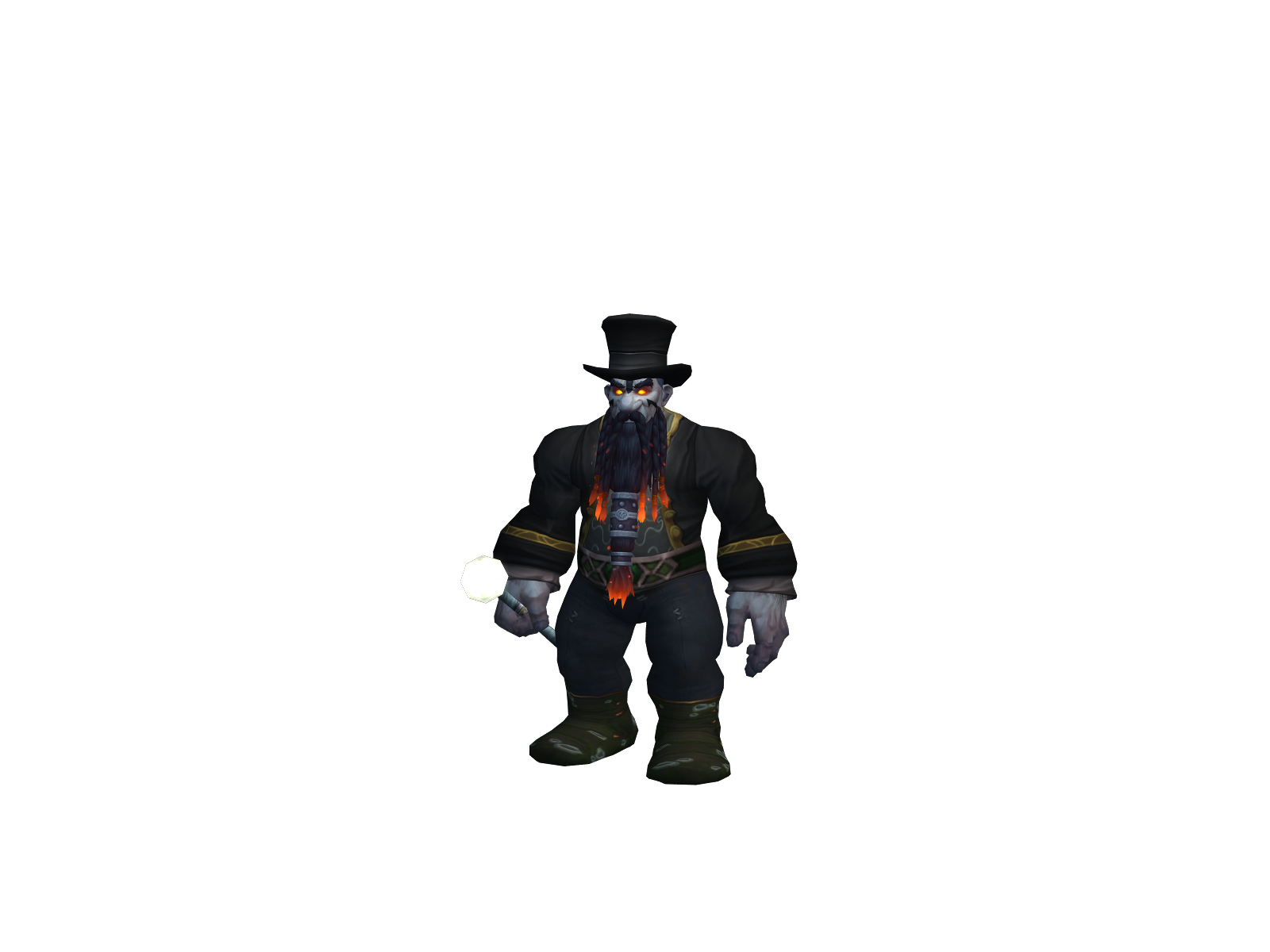 Kladanym 3D character render