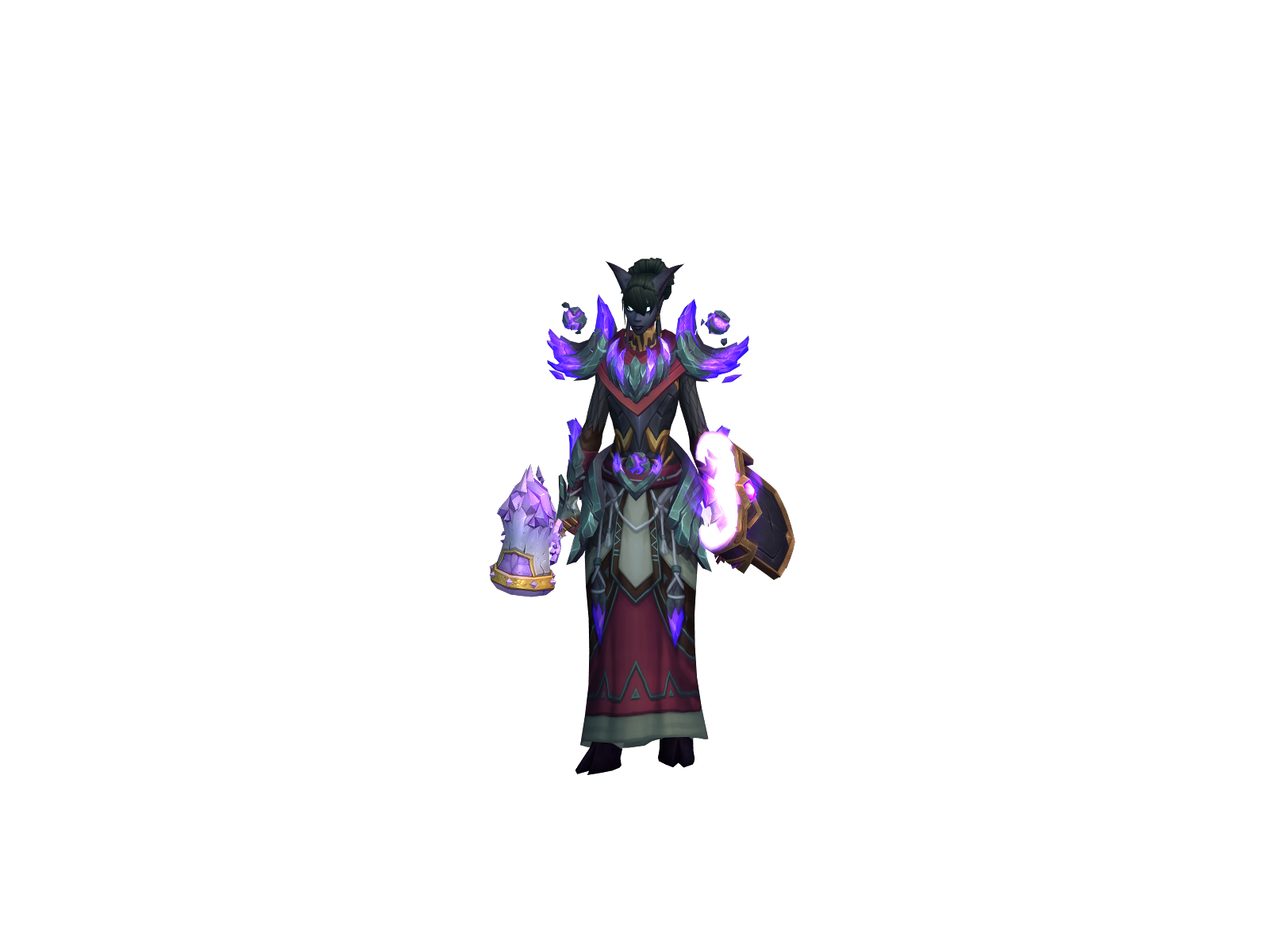 Zamaelle 3D character render