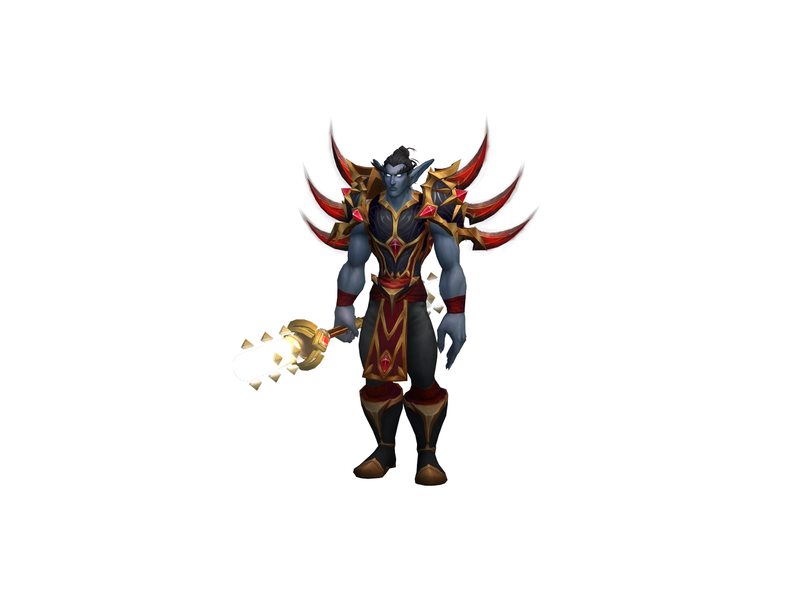 Algoz 3D character render