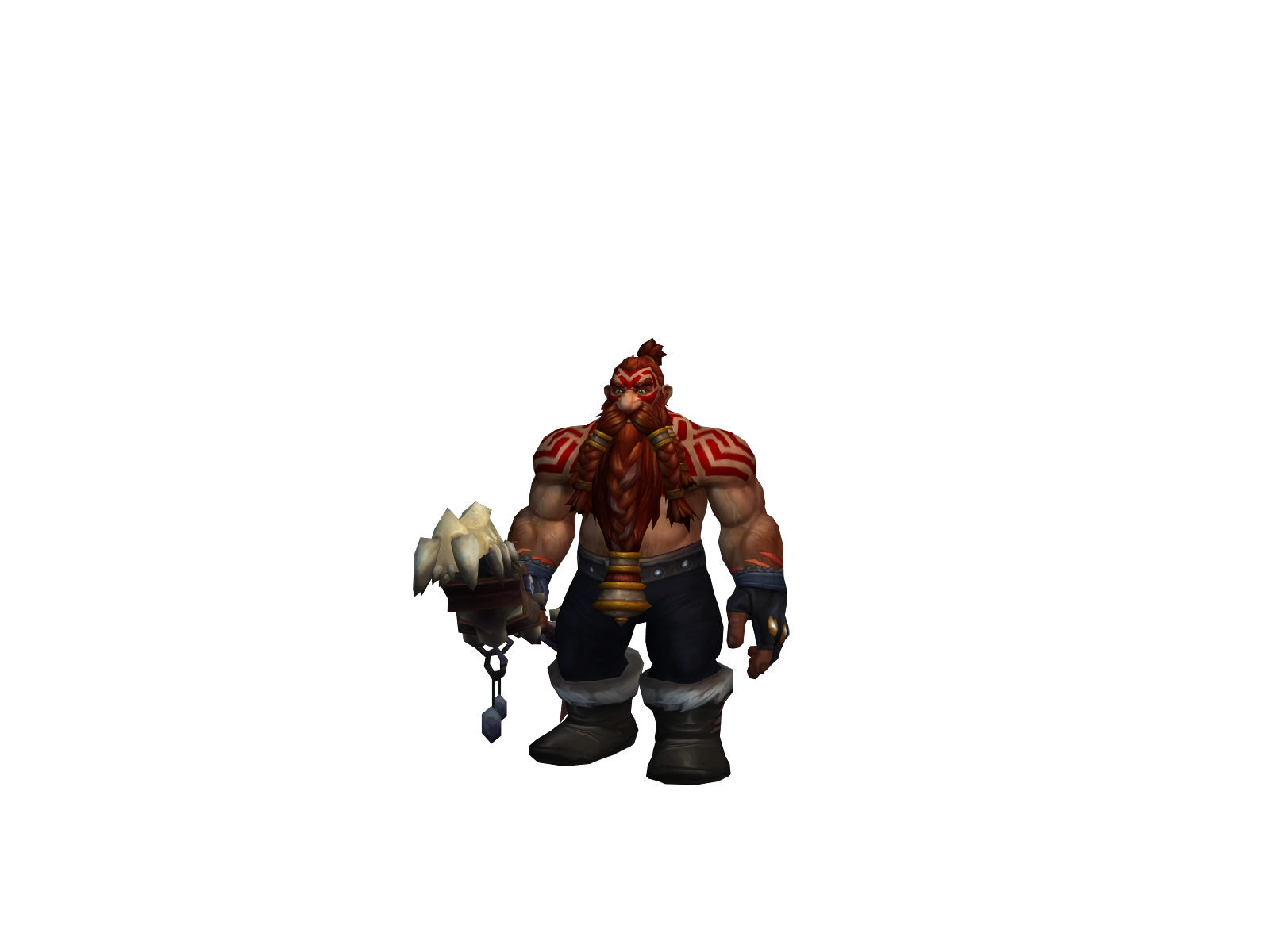 Garsak 3D character render