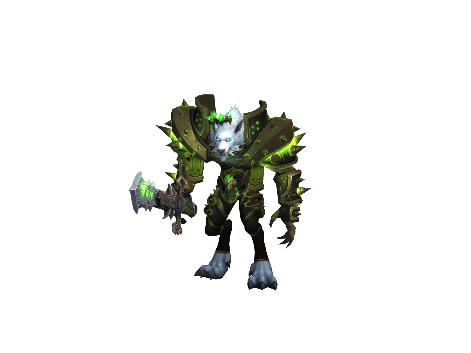 Damésioz 3D character render