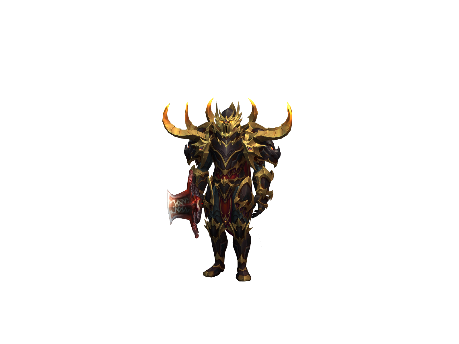Dyöw 3D character render