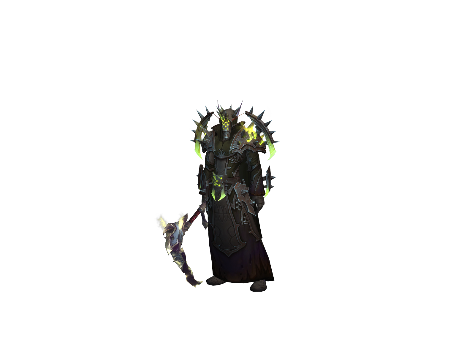 Abîmelune 3D character render