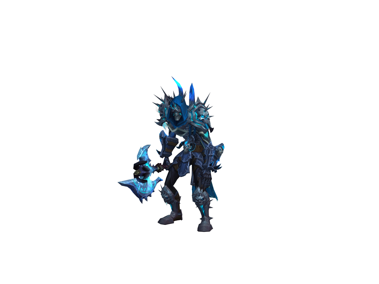 Exodia 3D character render