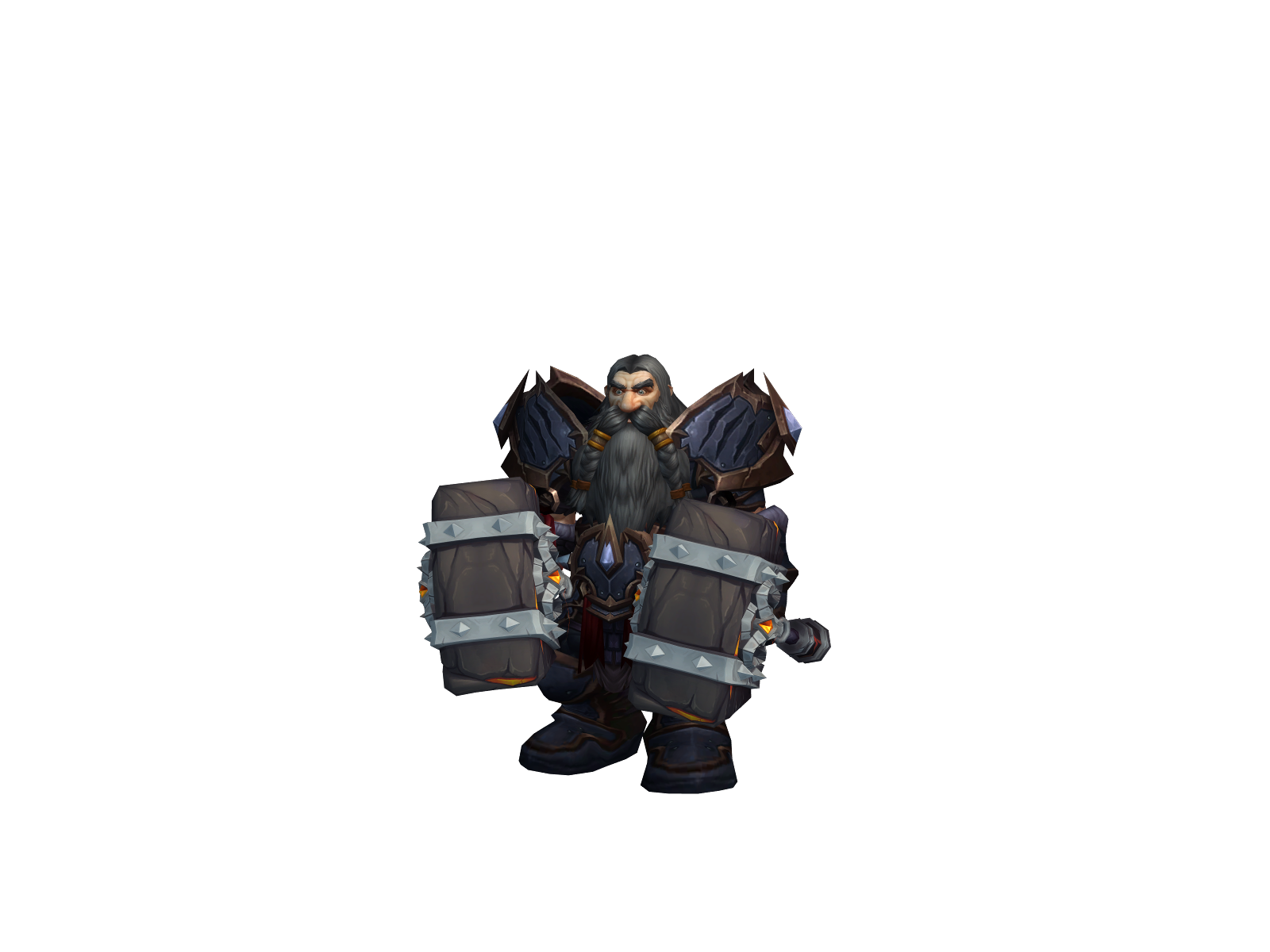 Borgrim 3D character render