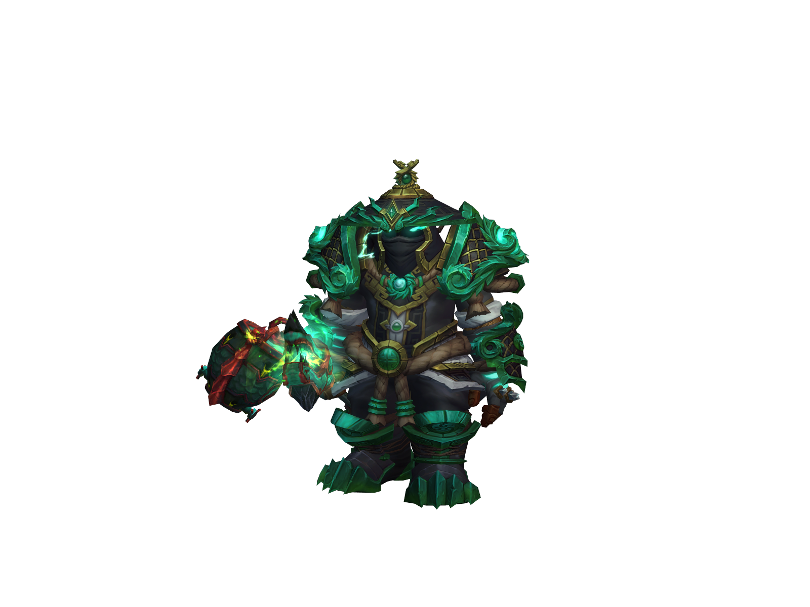 Kräkkën 3D character render