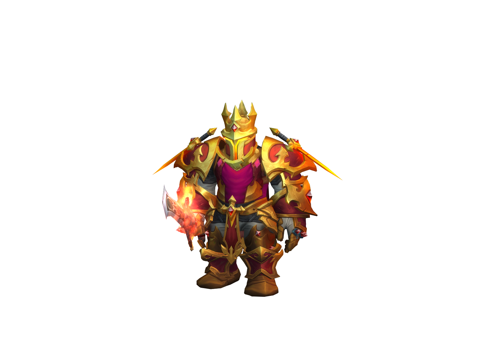Øbépalradin 3D character render