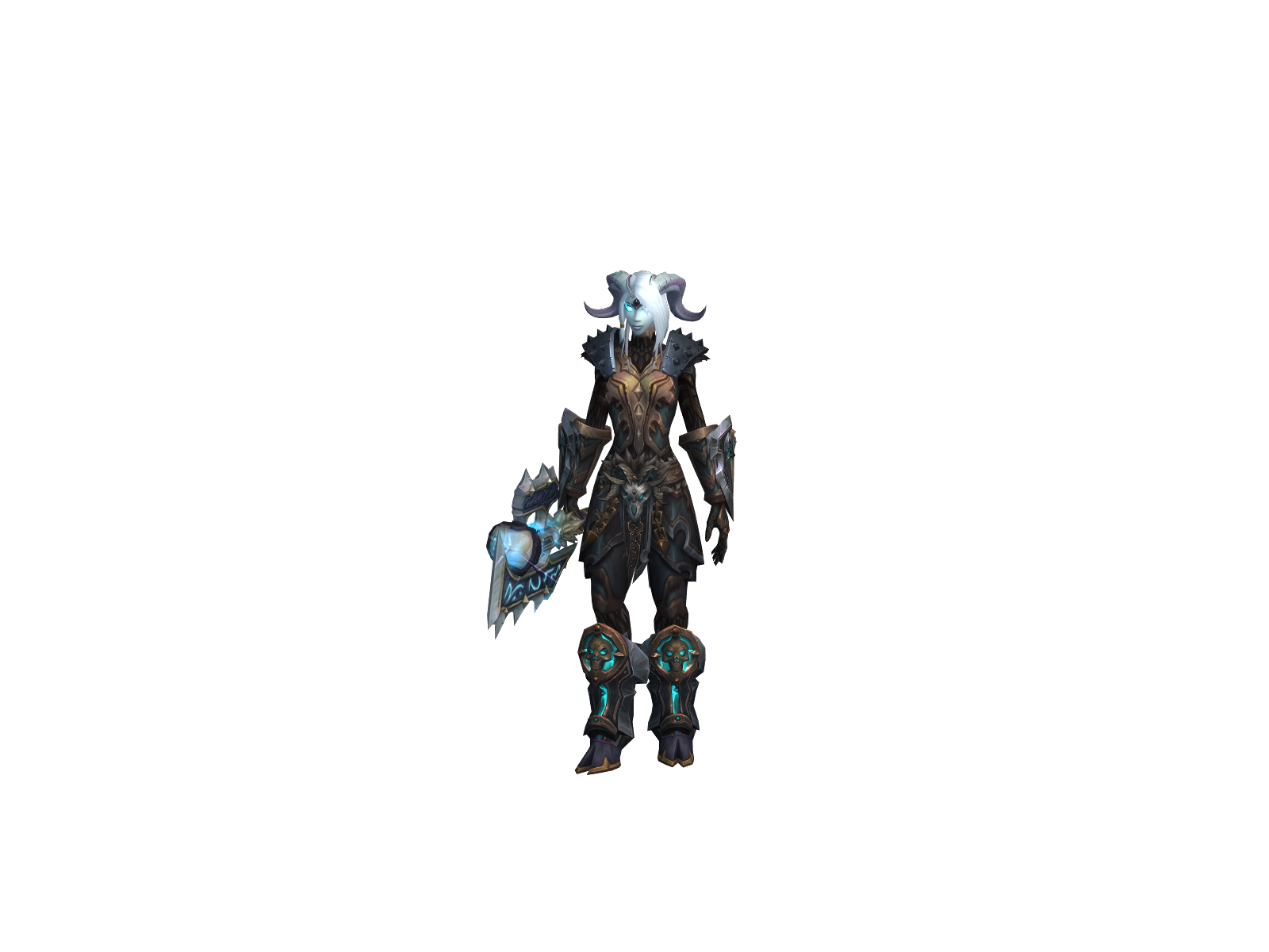 Thrys 3D character render