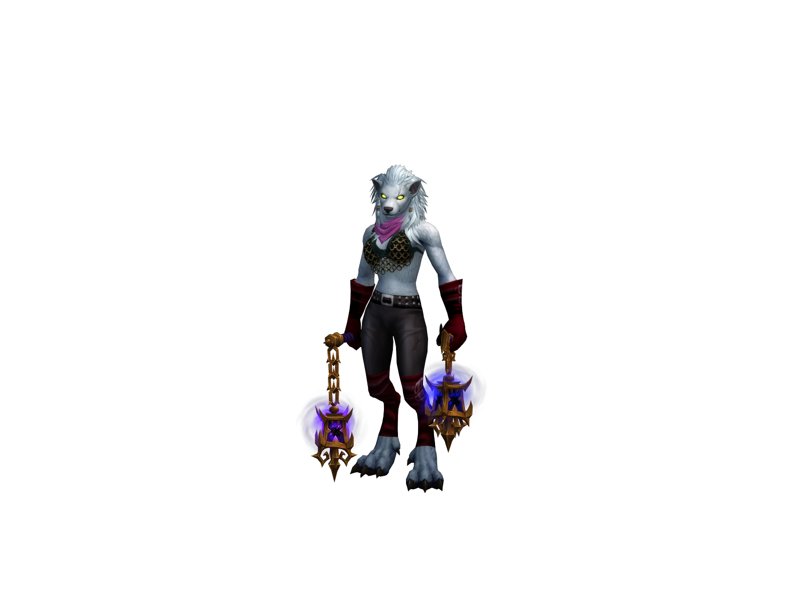 Wølfsbane 3D character render