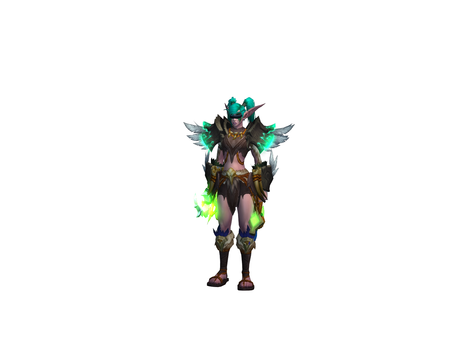 Proutonyou 3D character render