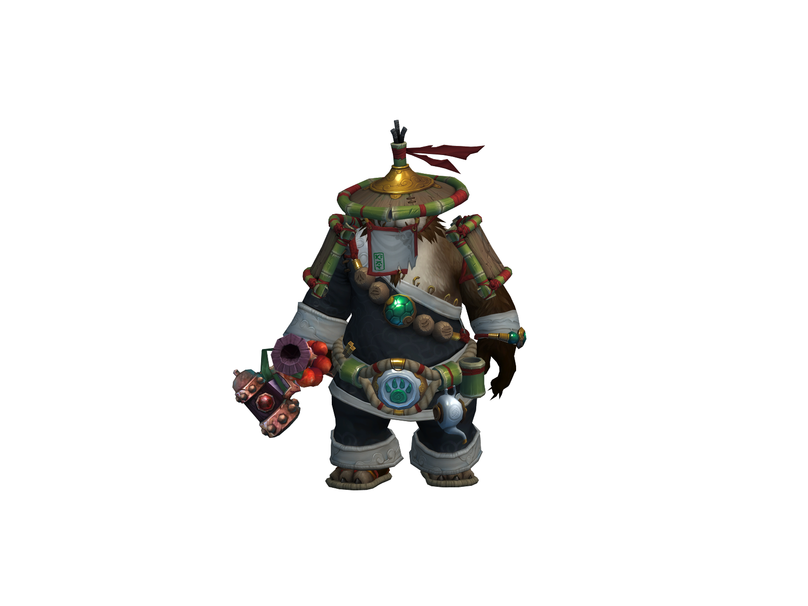 Khakk 3D character render