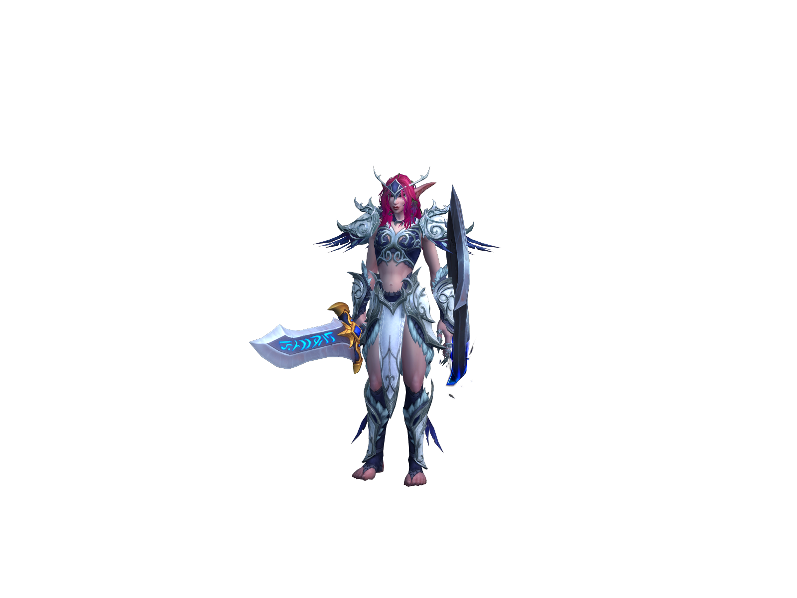 Hagõny 3D character render