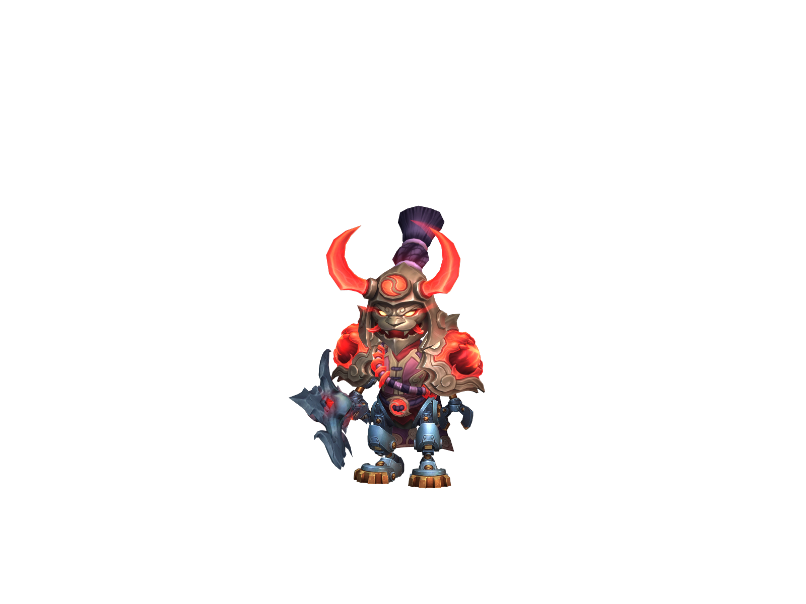 Sjugi 3D character render