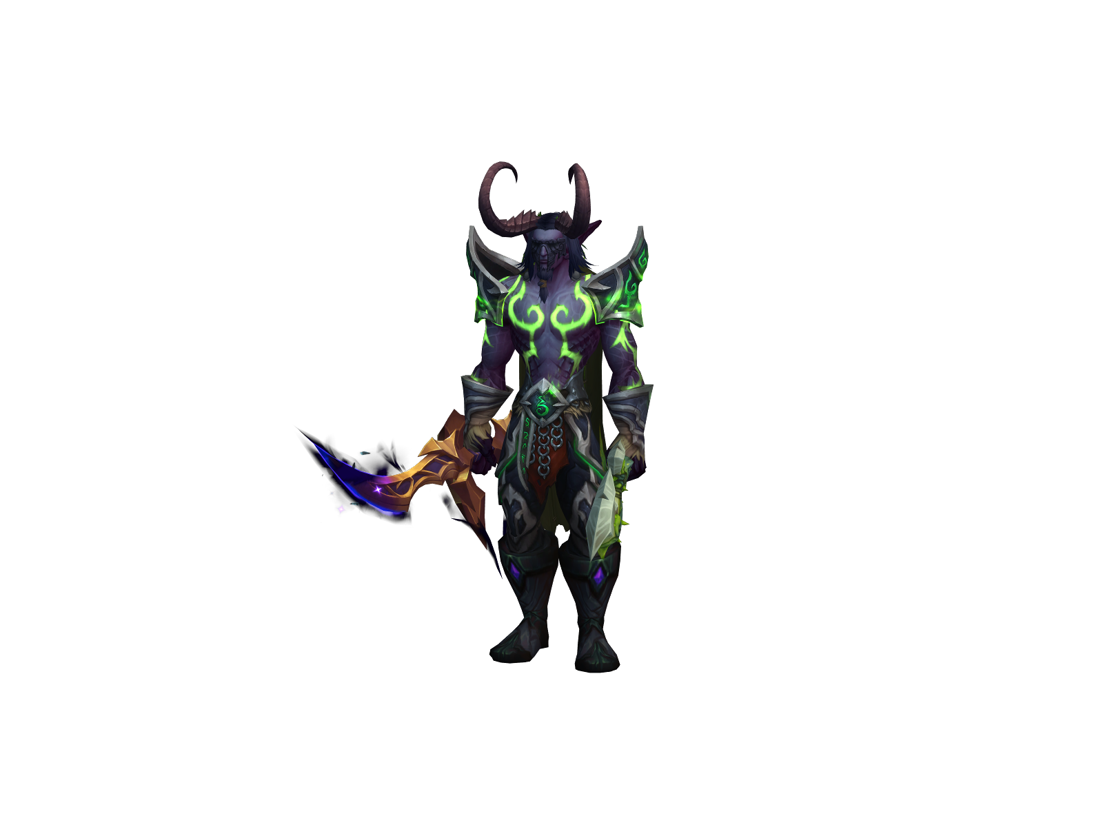 Drayablo 3D character render