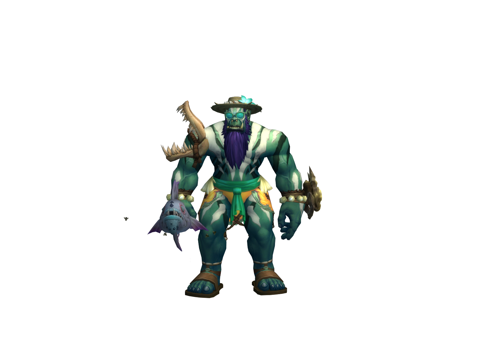 Paparoacher 3D character render