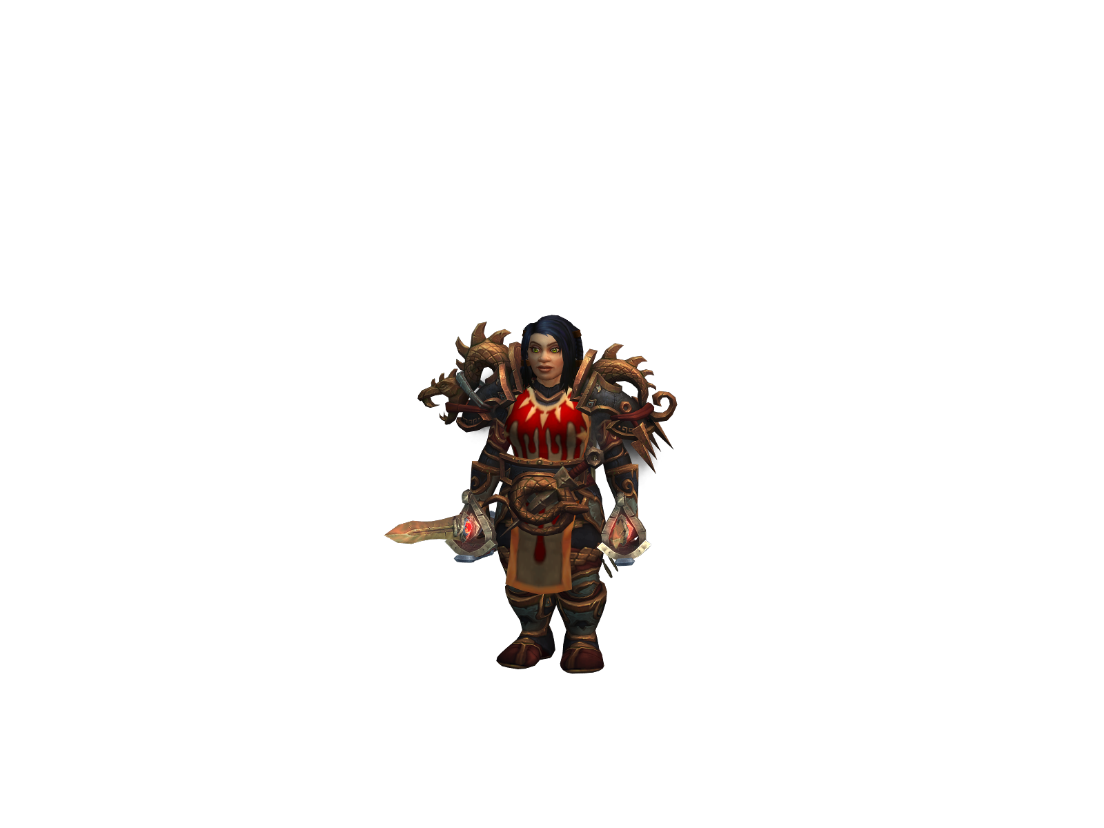 Garretta 3D character render