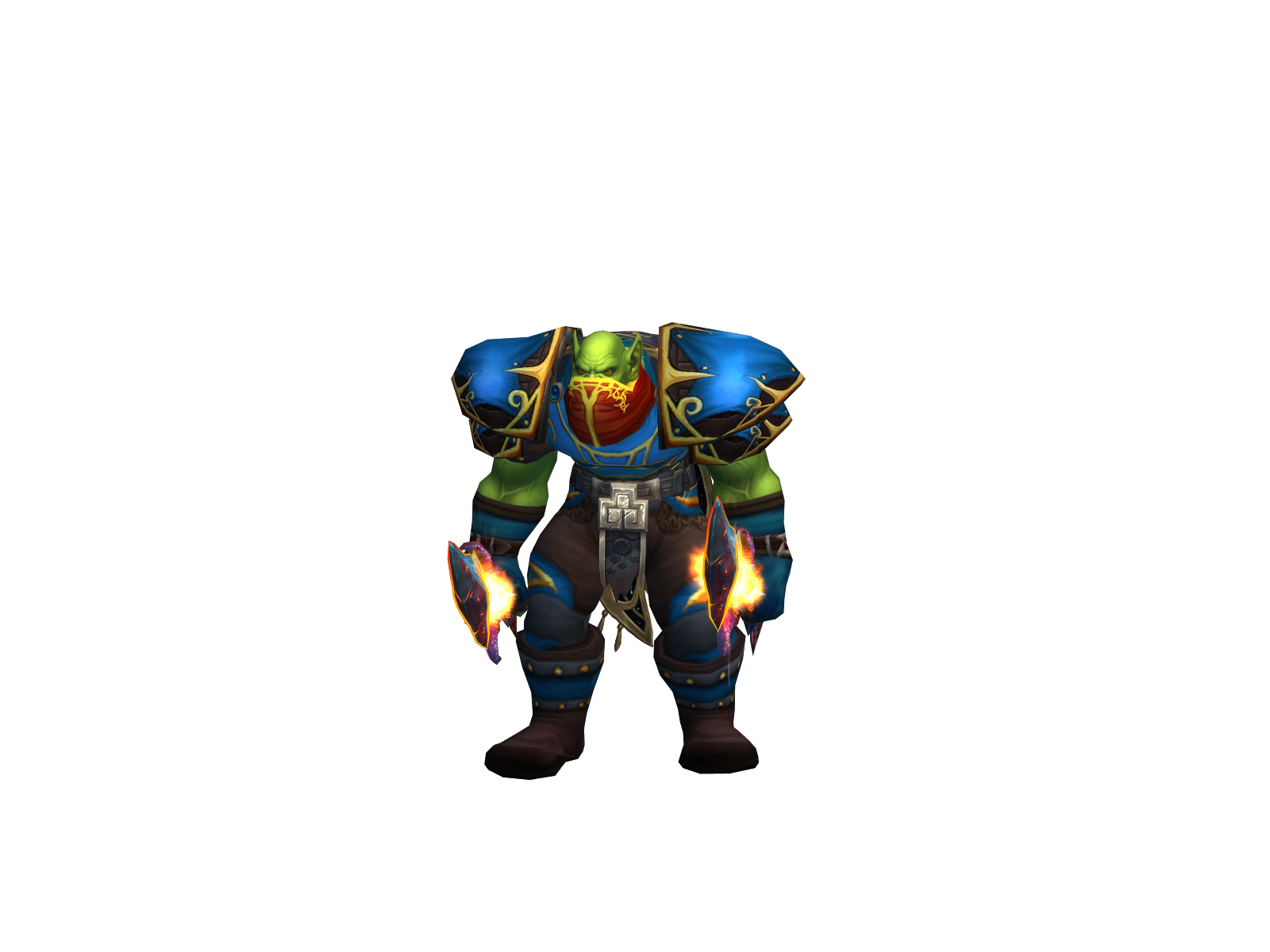 Helcof 3D character render
