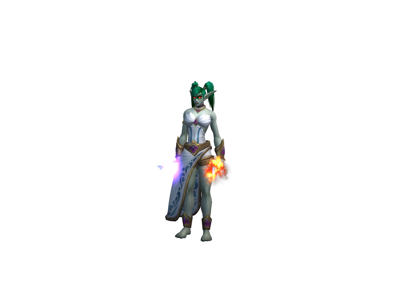 Pikka 3D character render