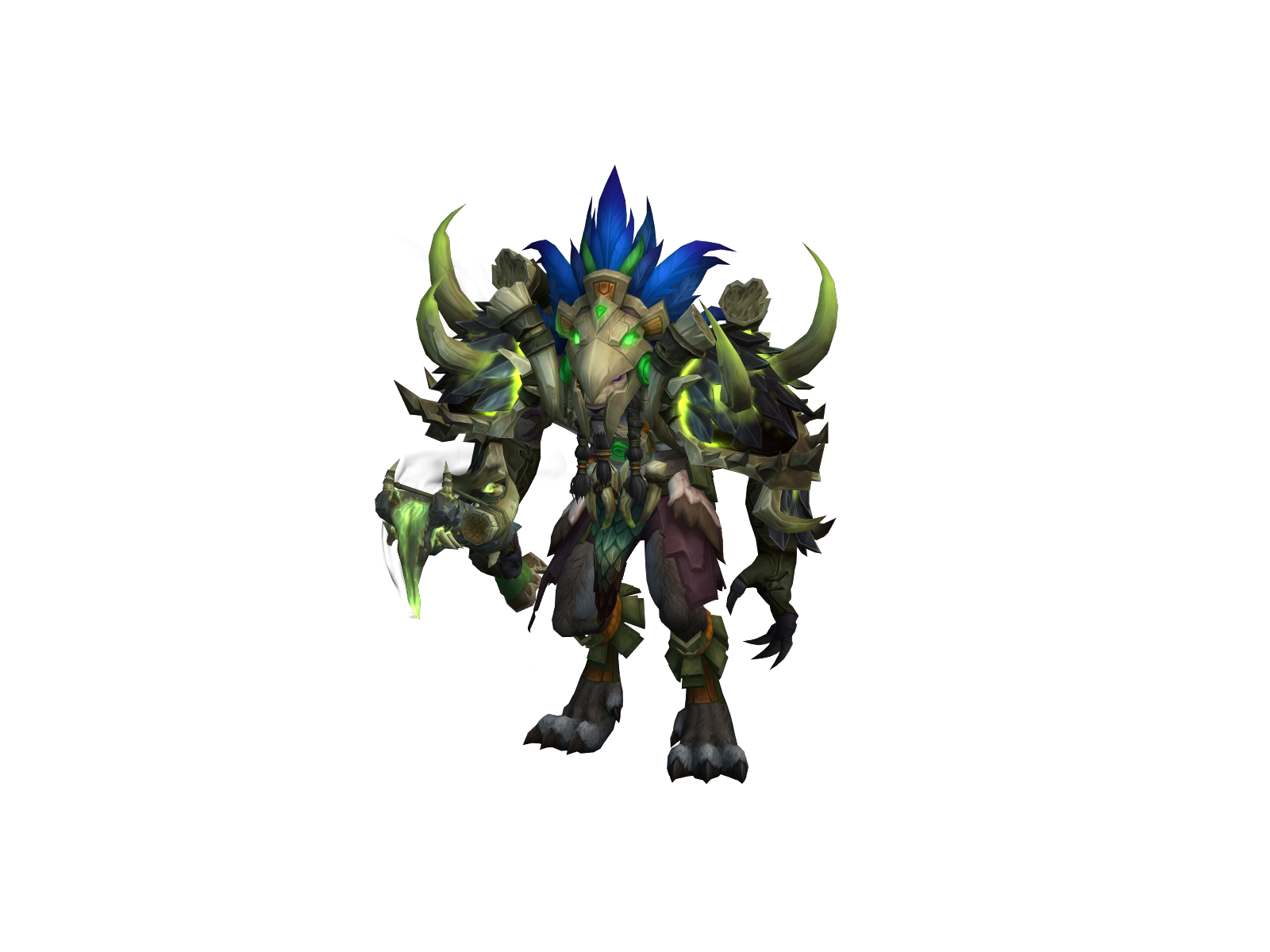 Grandsnipes 3D character render