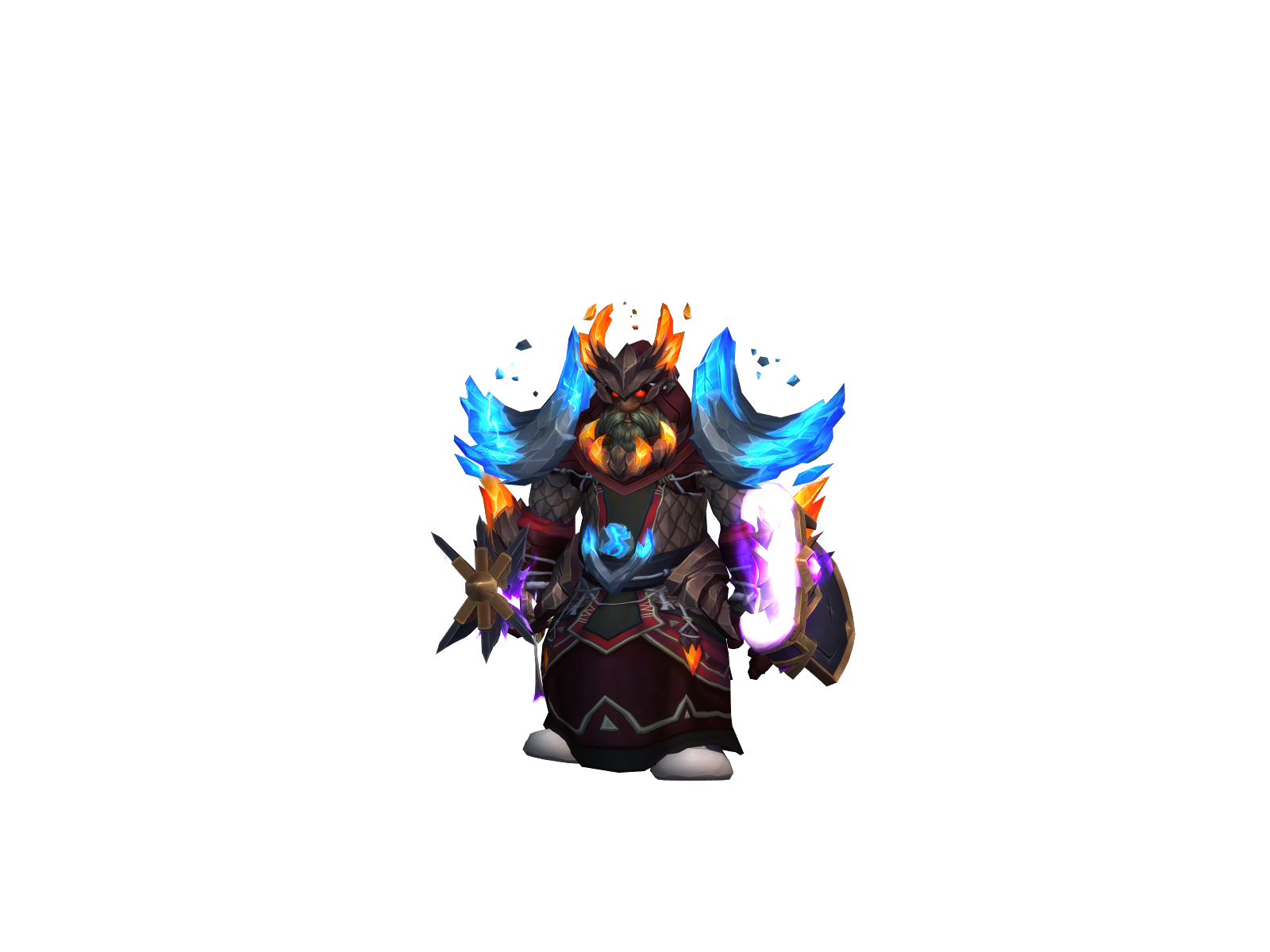 Altisham 3D character render