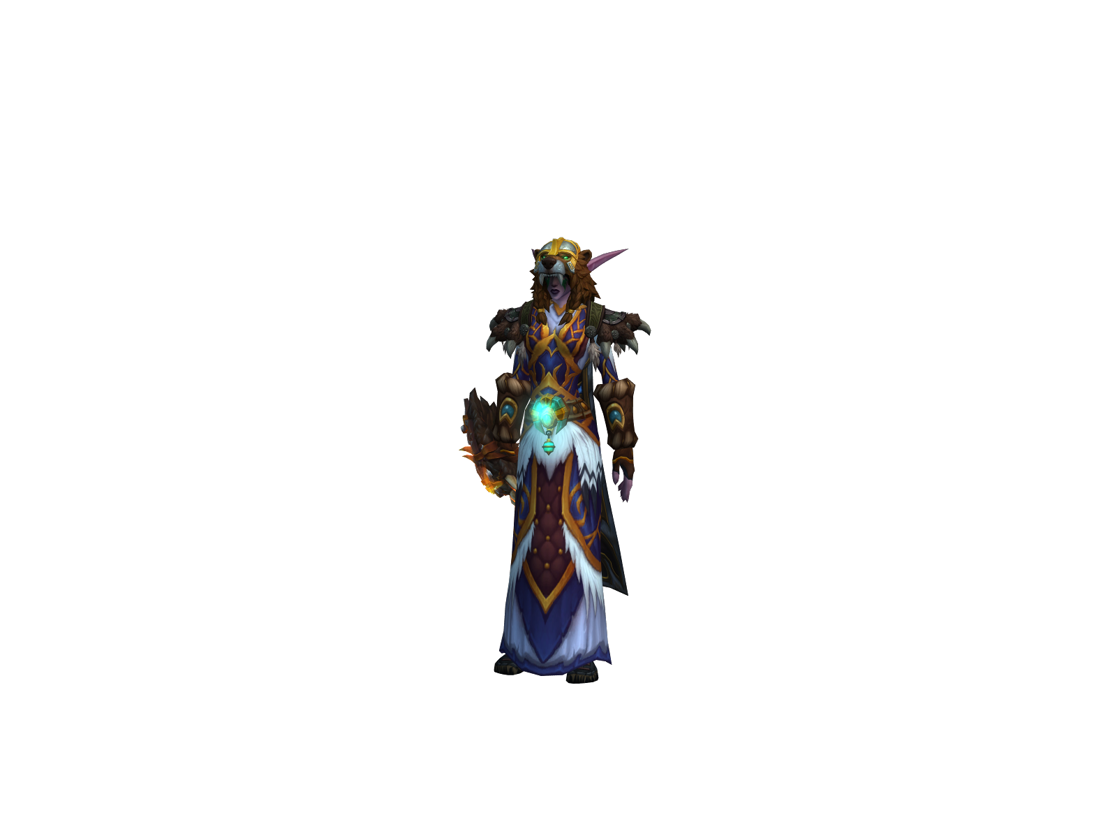 Fendil 3D character render