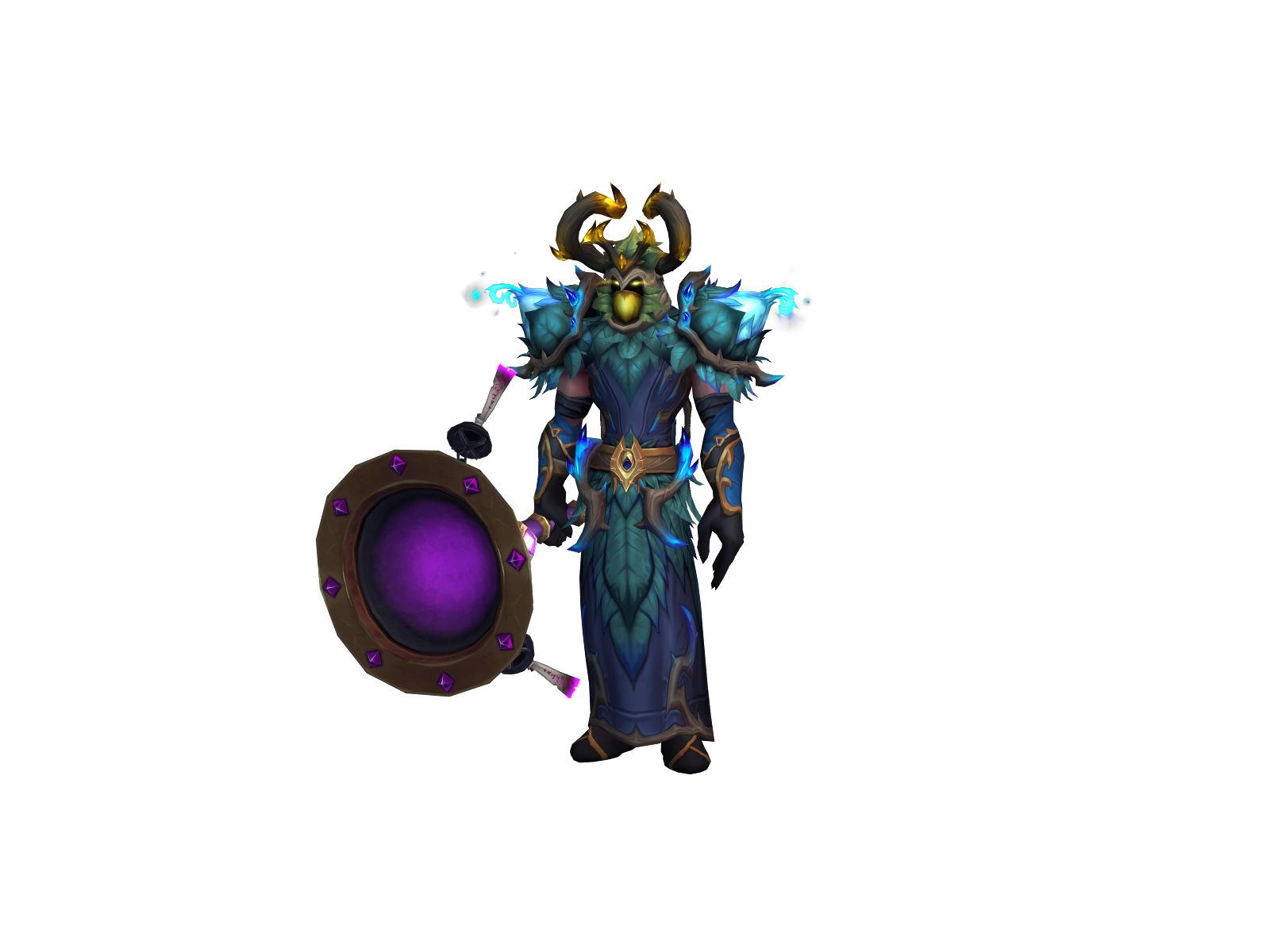 Nura 3D character render