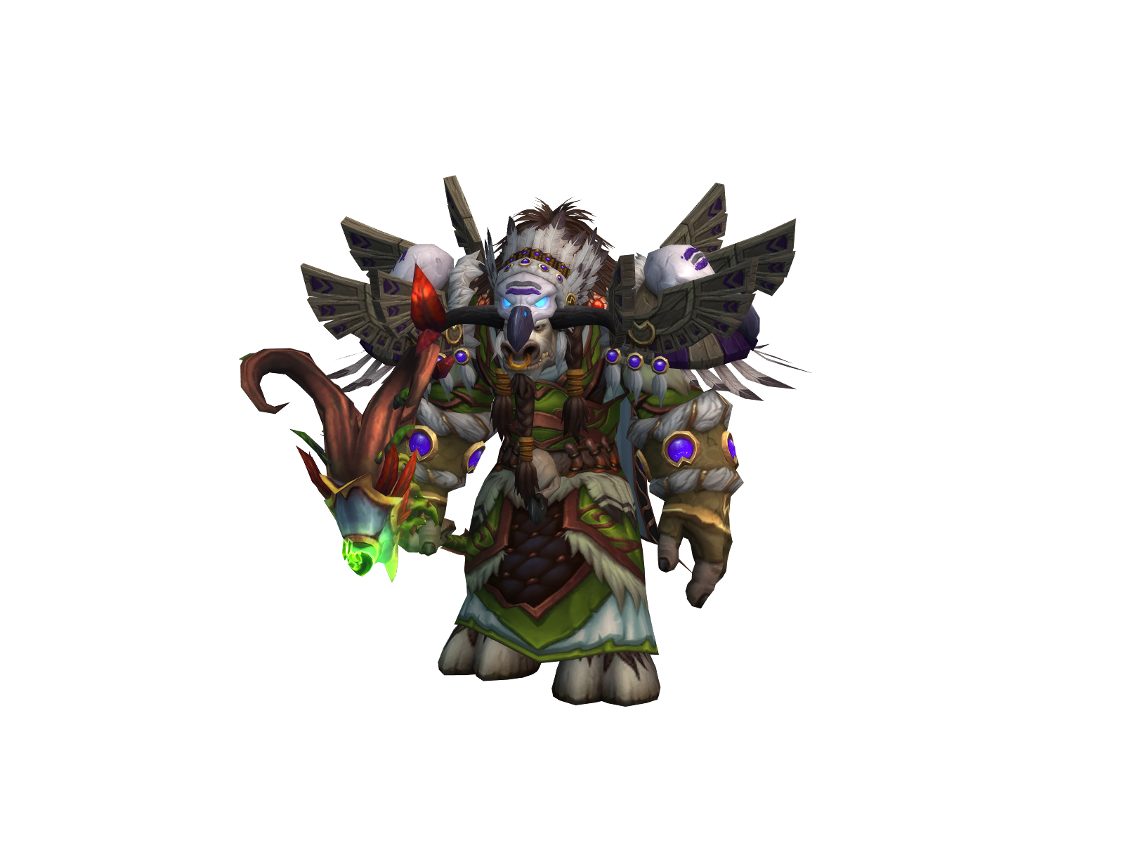 Cruzzan 3D character render