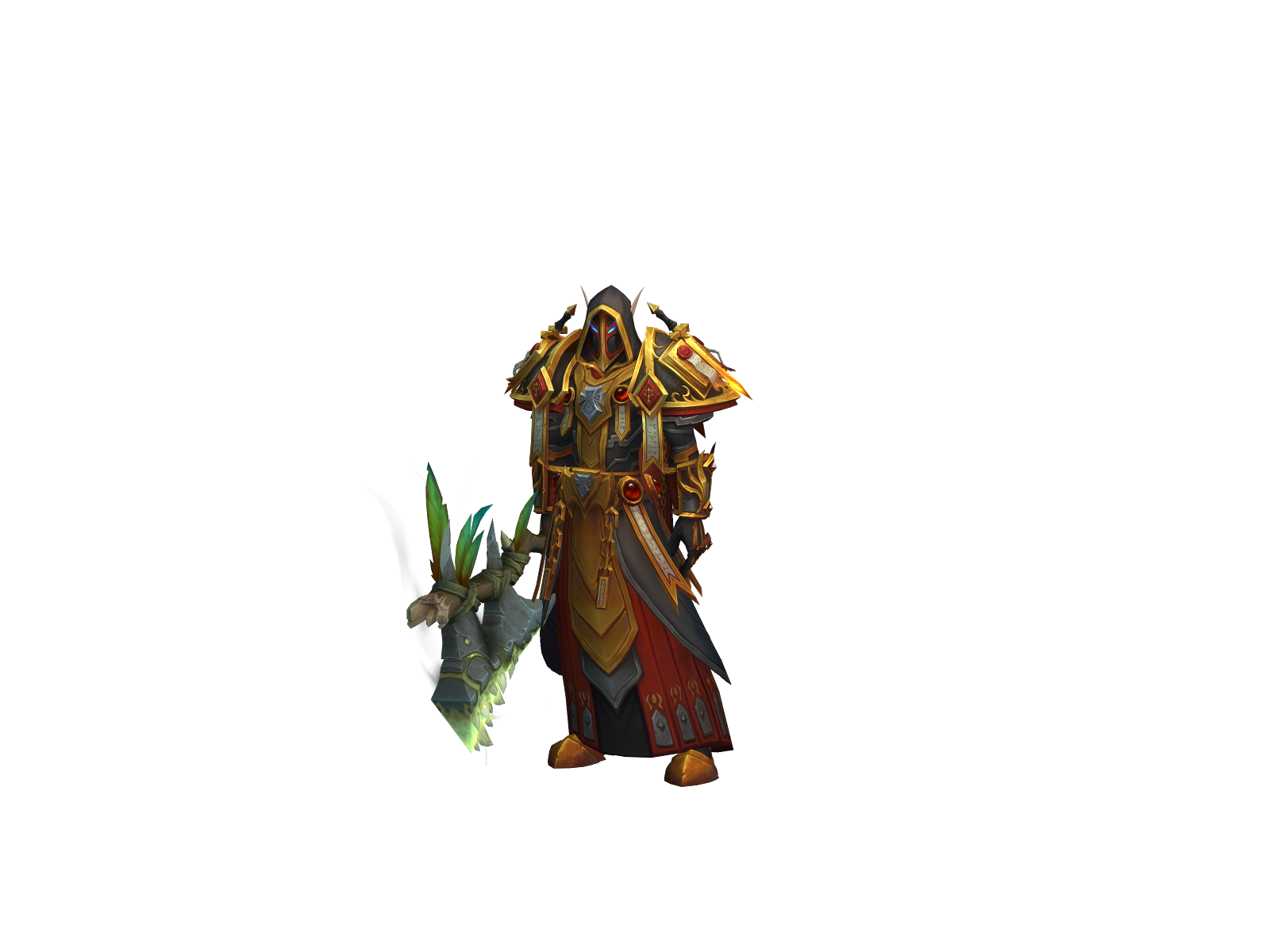 Ellerun 3D character render