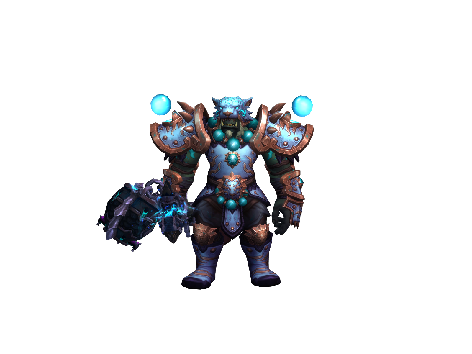 Saxon 3D character render
