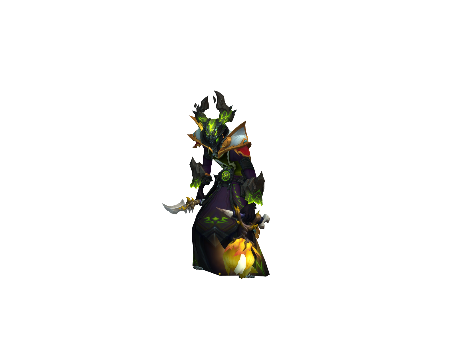 Fractureh 3D character render