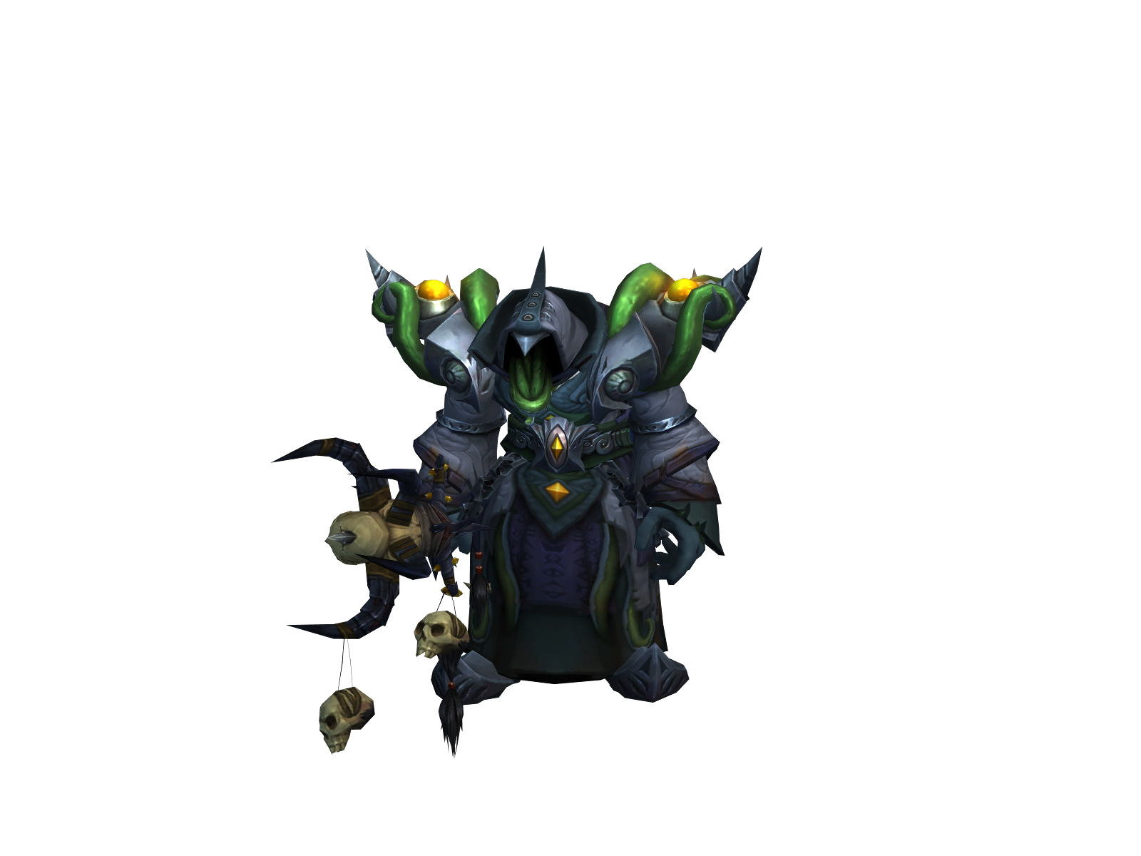 Ravenous 3D character render
