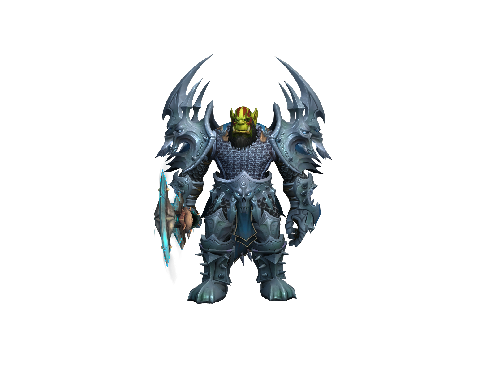 Lothbrok 3D character render