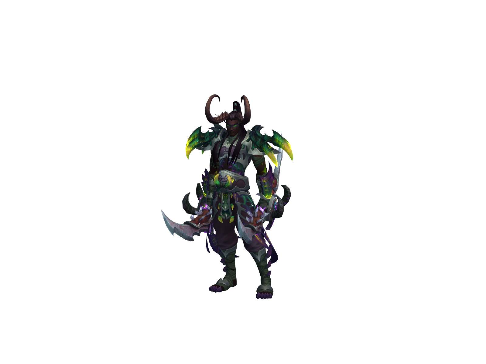 Dantalion 3D character render