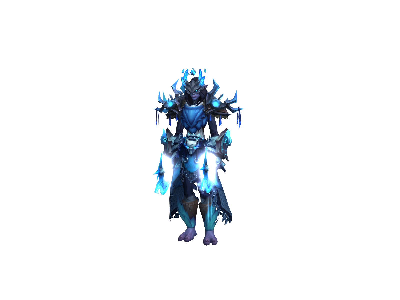Elektras 3D character render