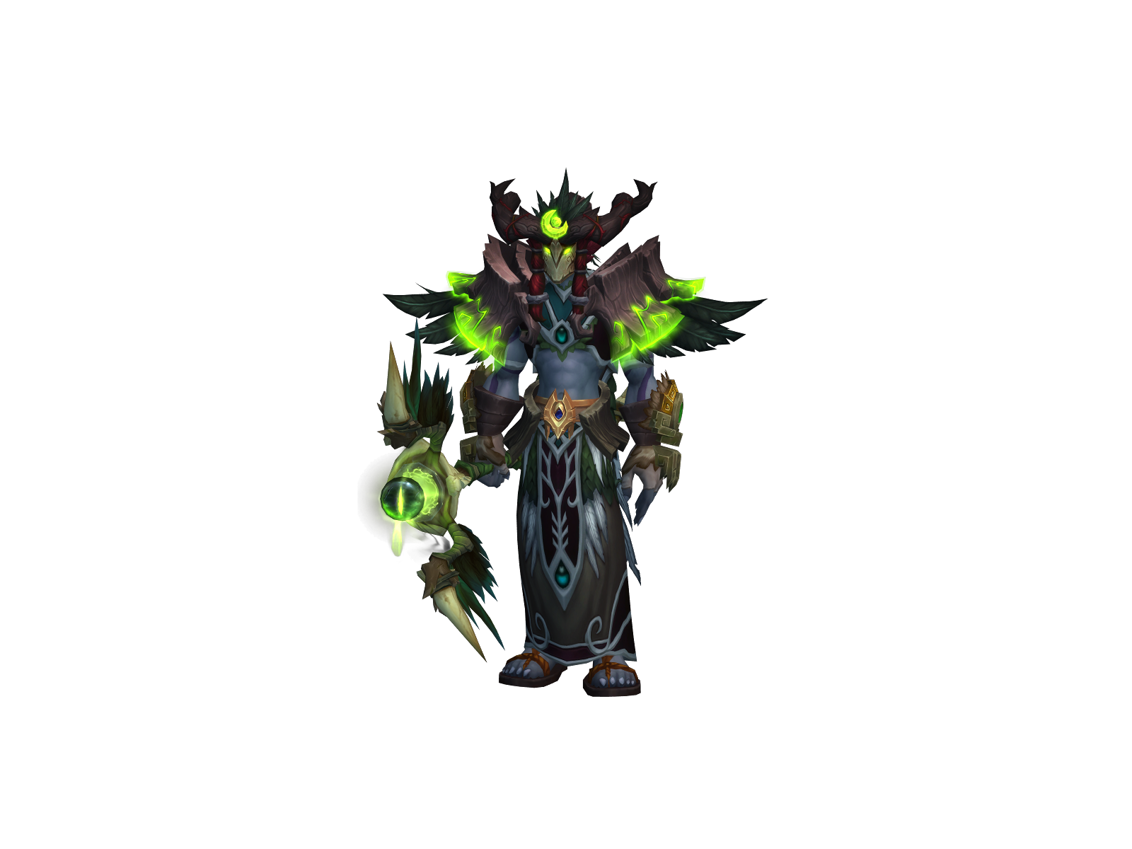Paindruidd 3D character render