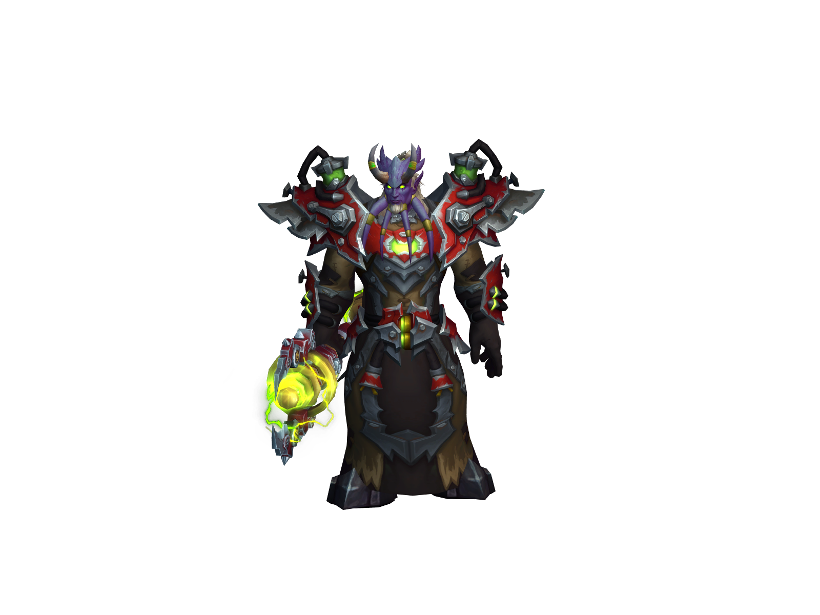 Jaraxxus 3D character render