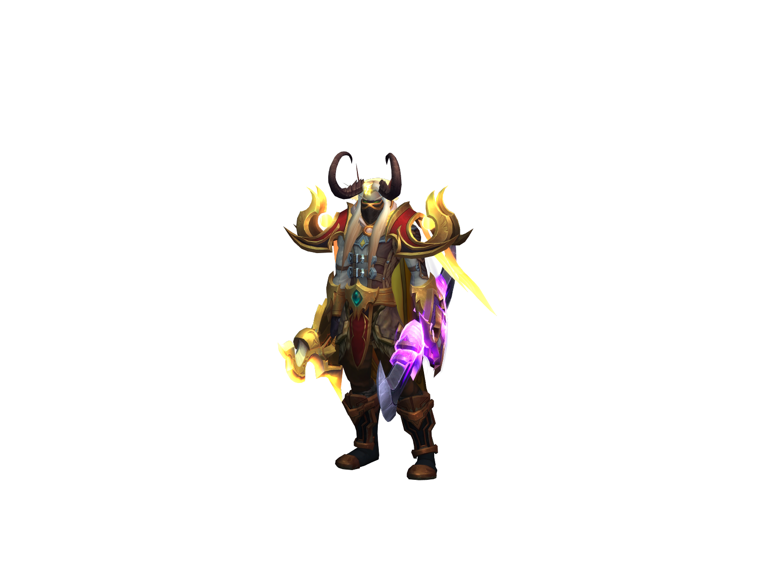Demonface 3D character render
