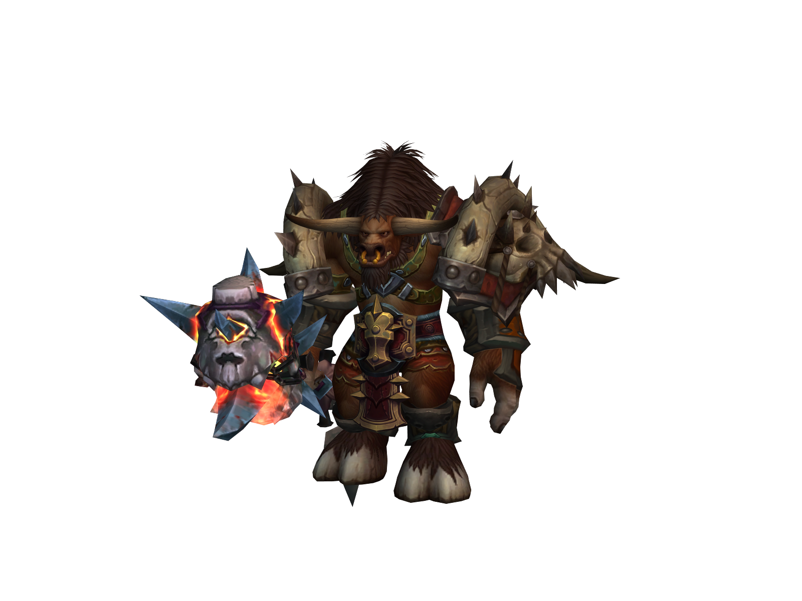 Earthshatter 3D character render