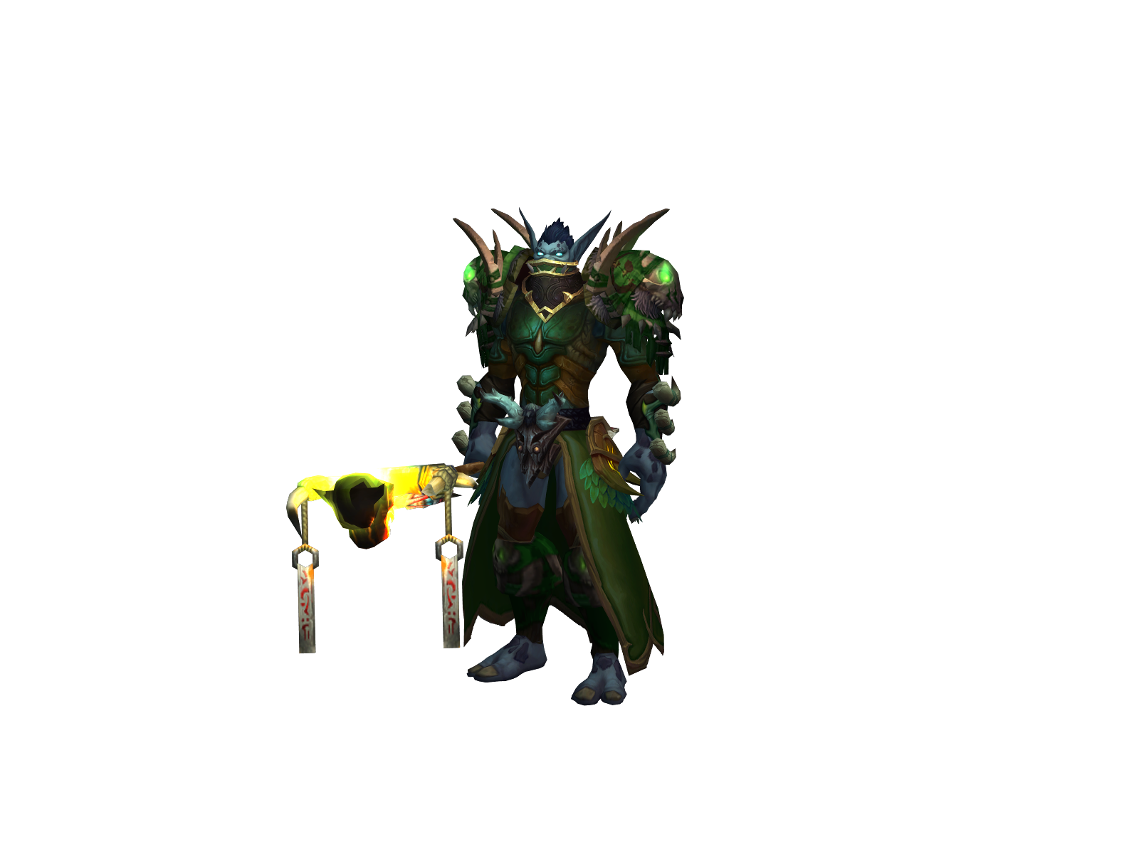 Vinrael 3D character render