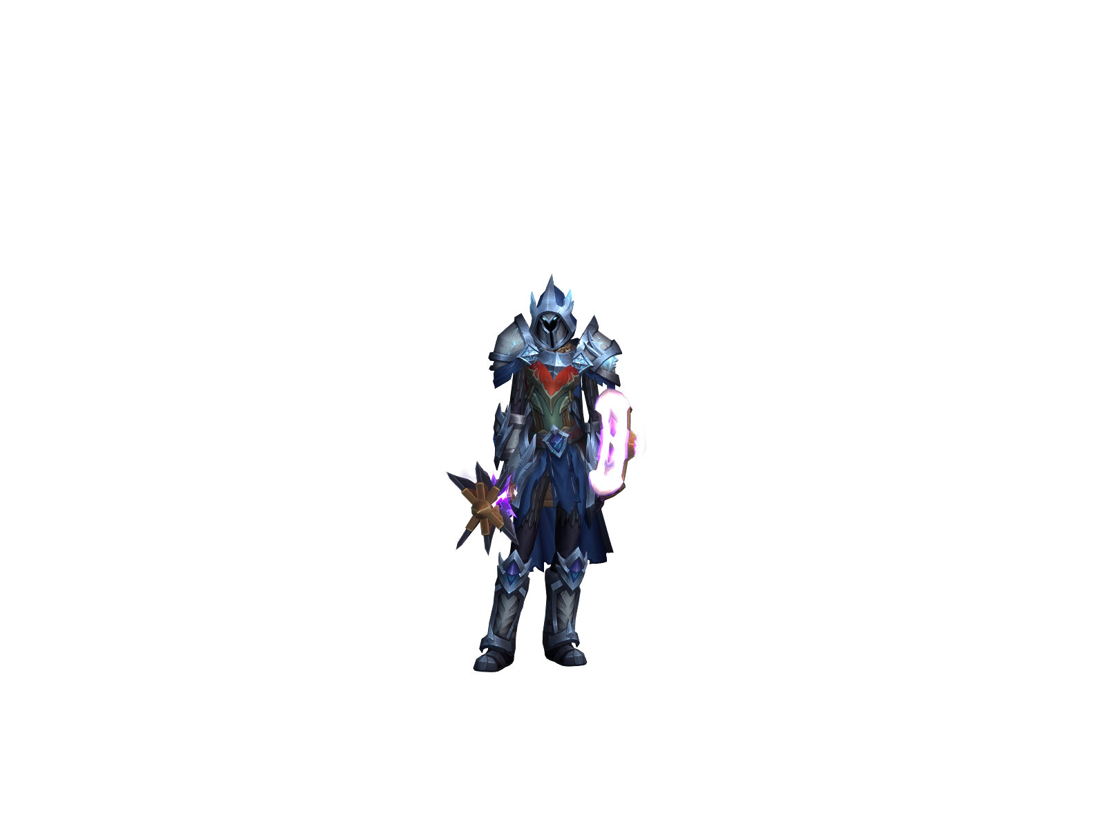 Maess 3D character render