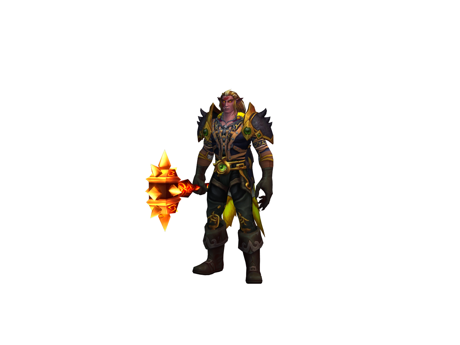 Biologic 3D character render