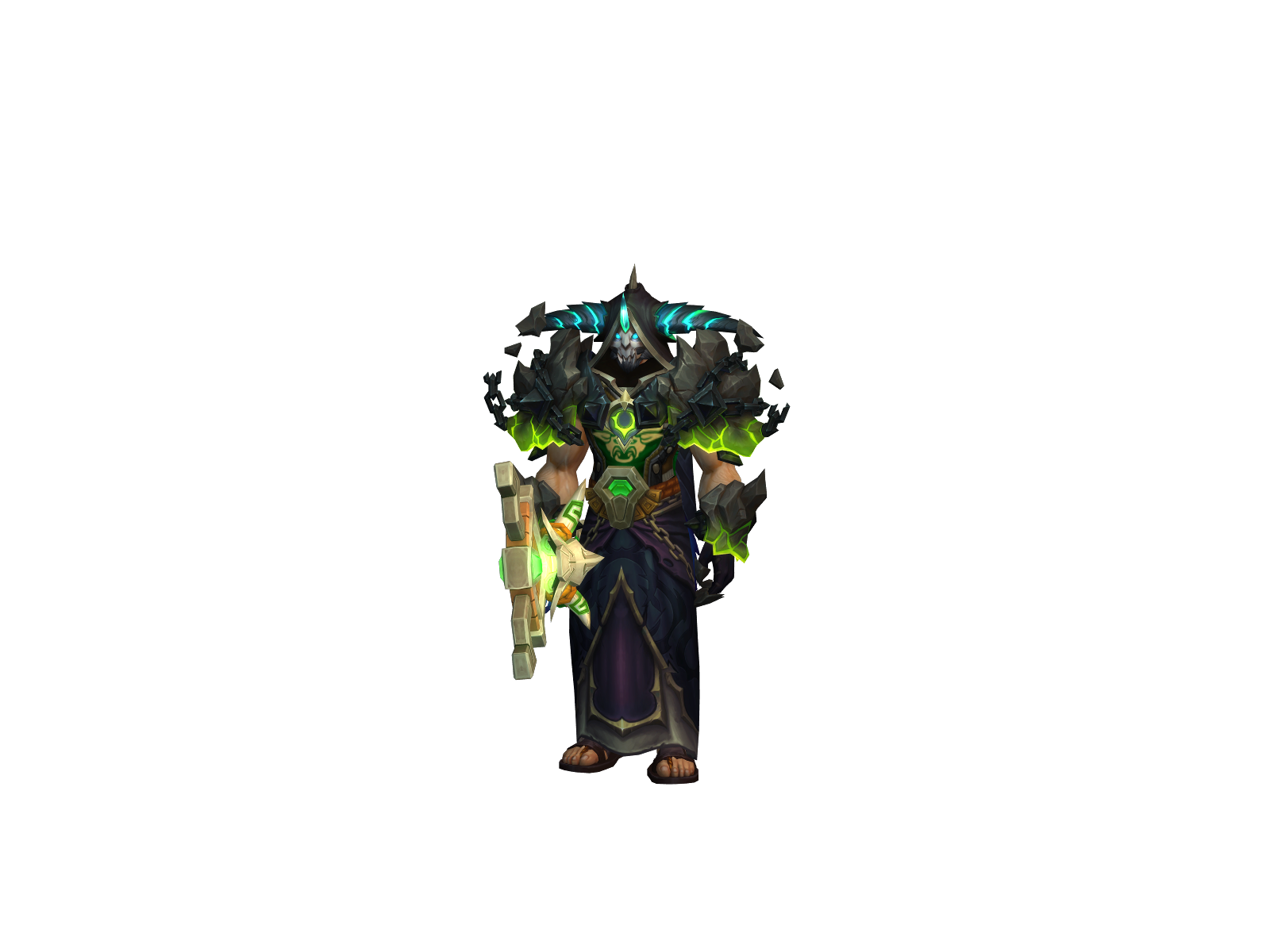 Necroblast 3D character render