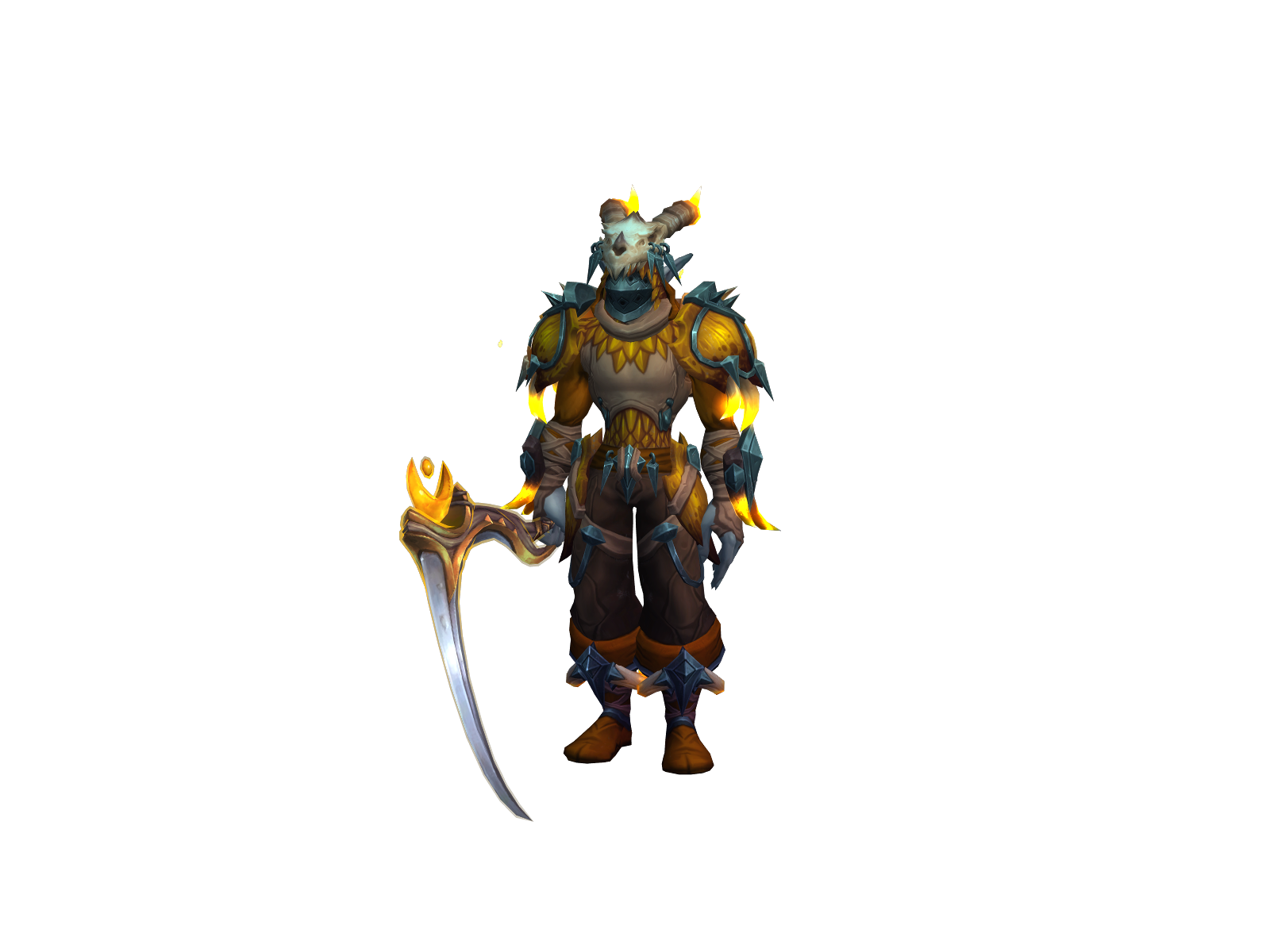 Cailihporcen 3D character render