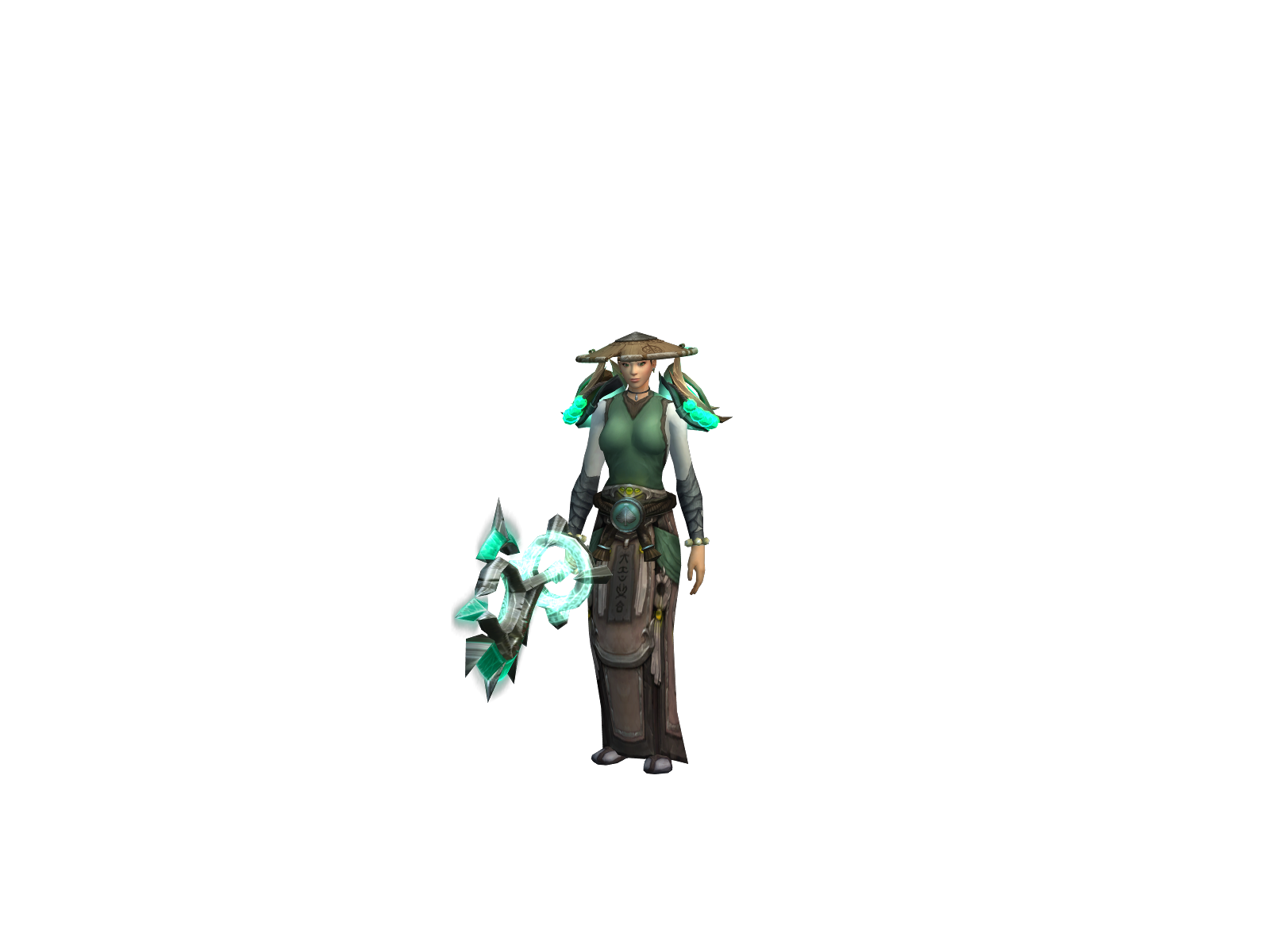 Yena 3D character render