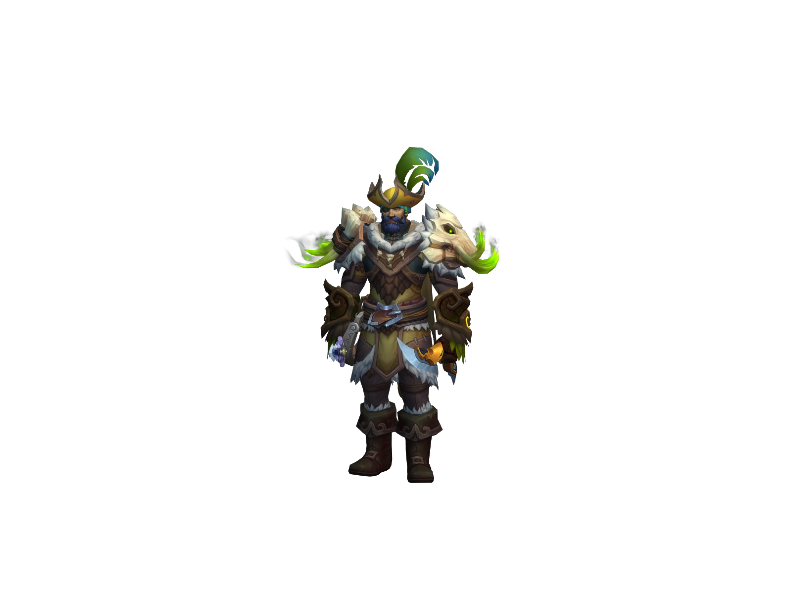 Beans 3D character render