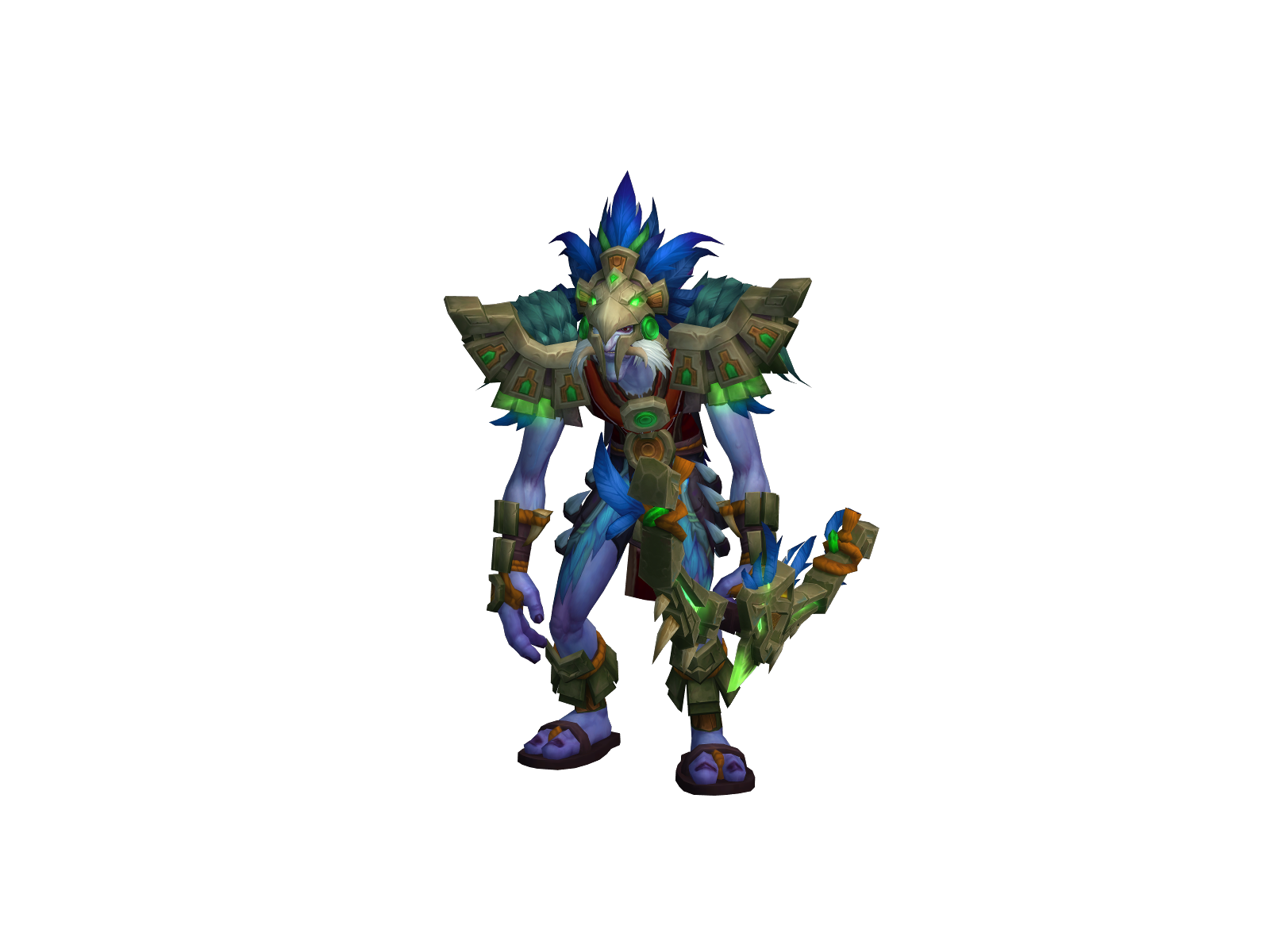 Huntjagger 3D character render