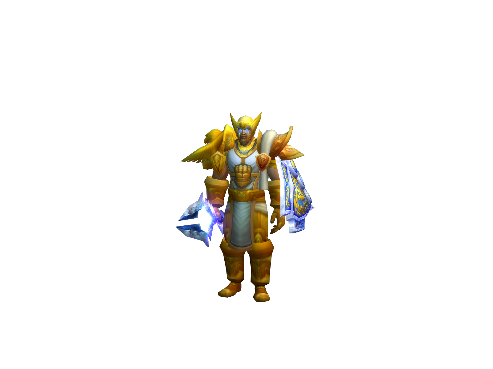 Gokú 3D character render