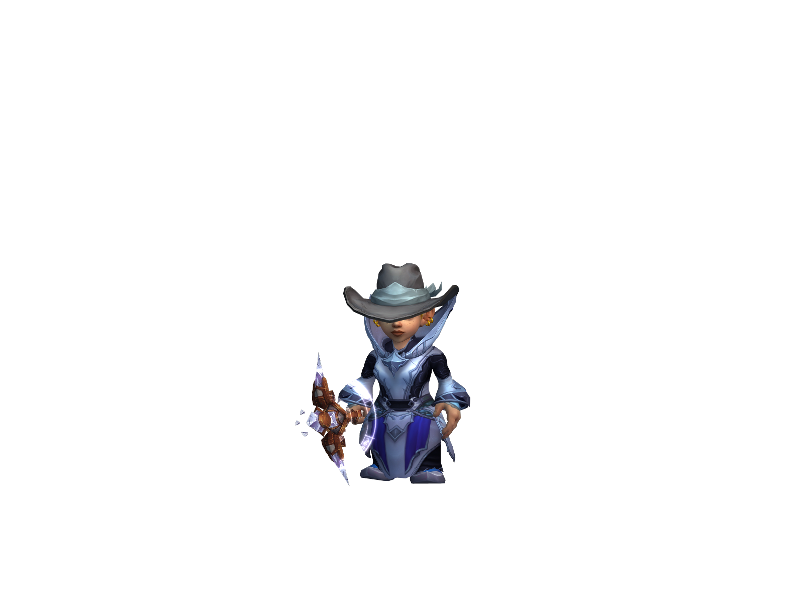 Sakumage 3D character render