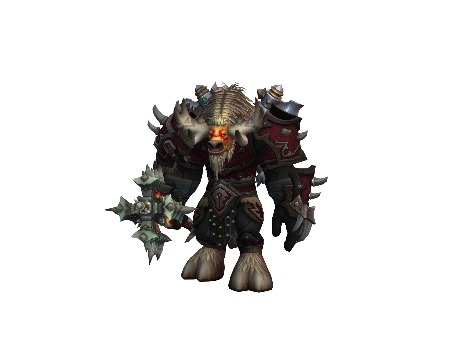 Graulan 3D character render